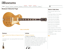 Tablet Screenshot of imuseum.com